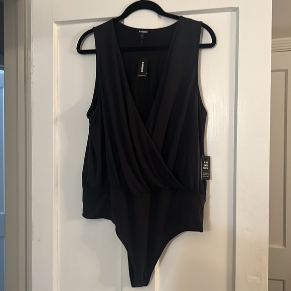 NWT • Express v-neck body suit - Picture 2 of 12